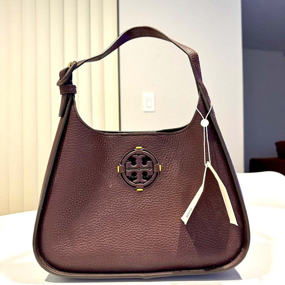 New Tory Burch Miller Small Hobo Bag